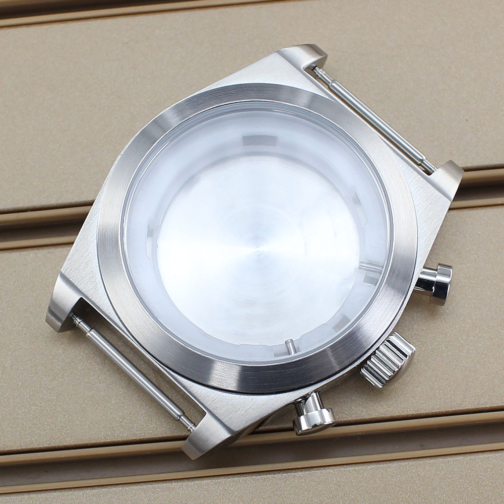 Luxury Watch Kit - 46mm 316L Stainless Steel Watch Case