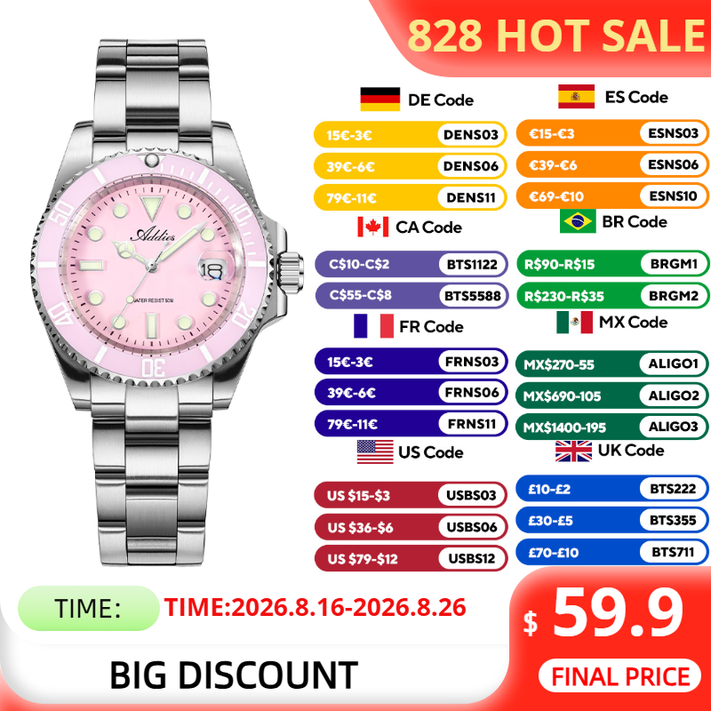Luxury Women'S Watch - ADDIES 36mm 50m Waterproof Women's Watches