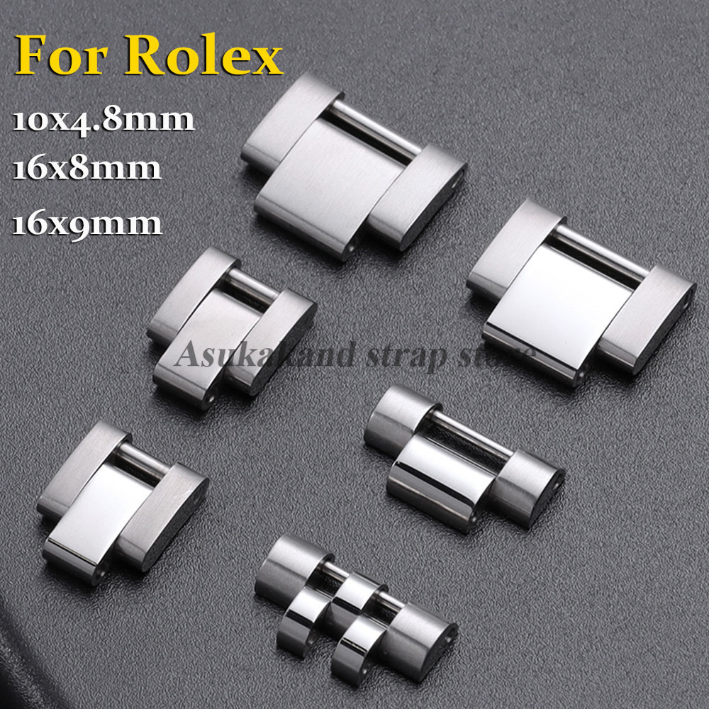 Luxury Watch Logos - 16x8mm/16x9mm/10x4.8mm Metal Extension Link for Rolex