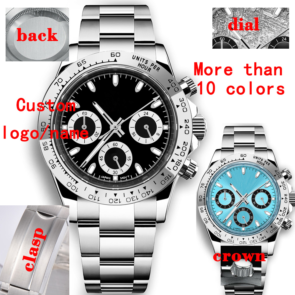 Luxury Watch Logos - Custom 39mm Watch Quartz for Men