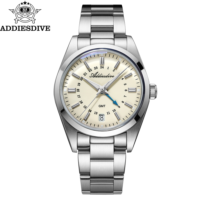 Luxury Watch Logos - ADDIESDIVE Hot Brand 36mm Luxury GMT
