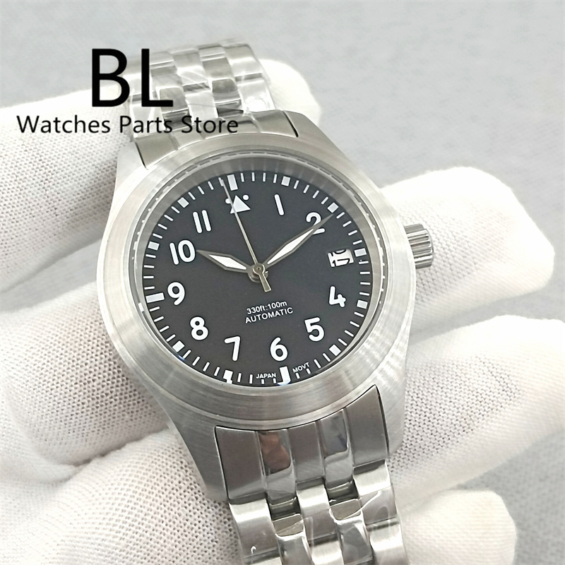 Luxury Watch With Green Dial - BLIGER 36mm/39mm Pilot Style NH35 Dive