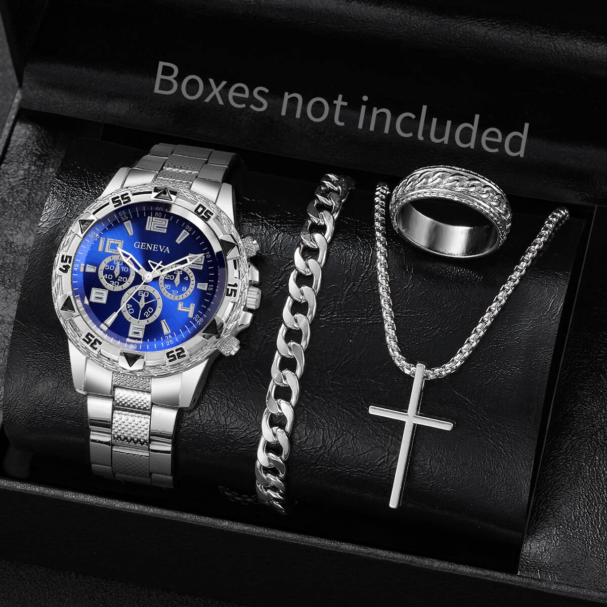 Luxury Watch Holder - 4PCS/Set Fashion Men Business Watches Luxury