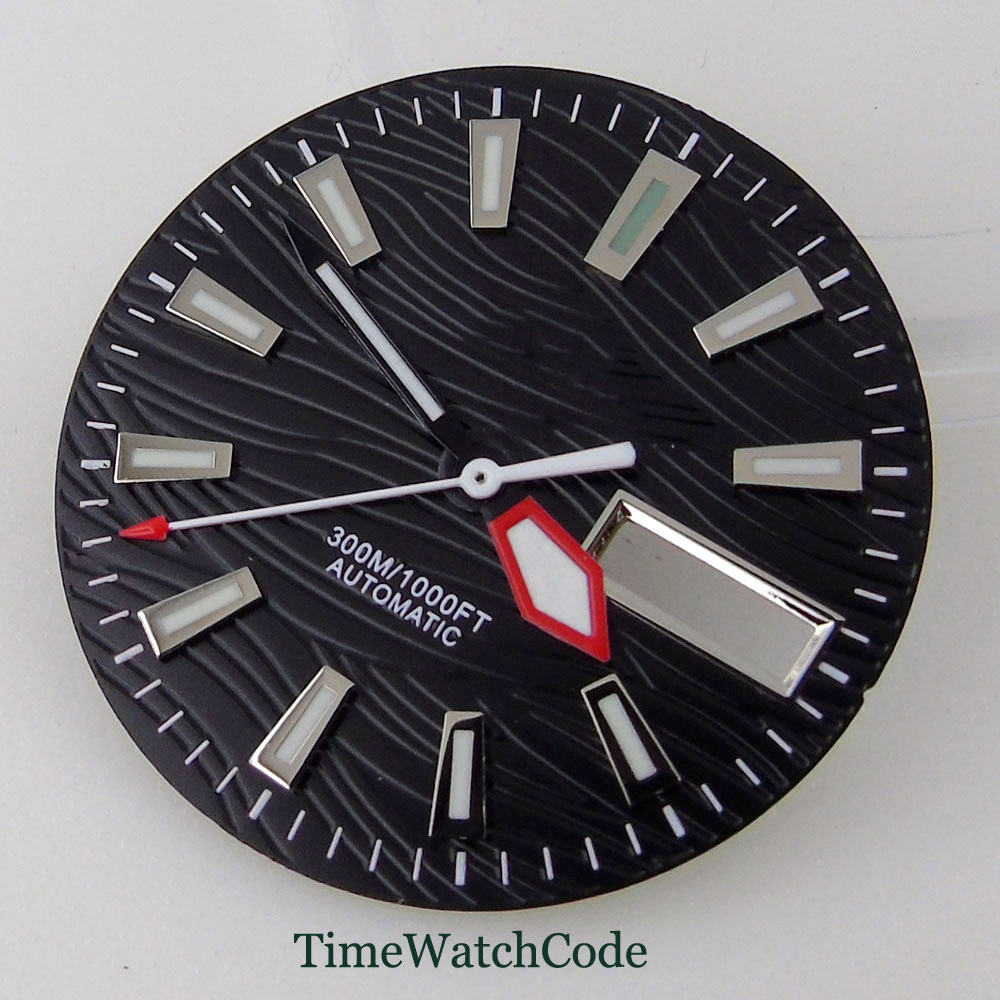 29mm Watch Dial Spare Parts Wi - Luxury Watch With Green Dial 评论和价格