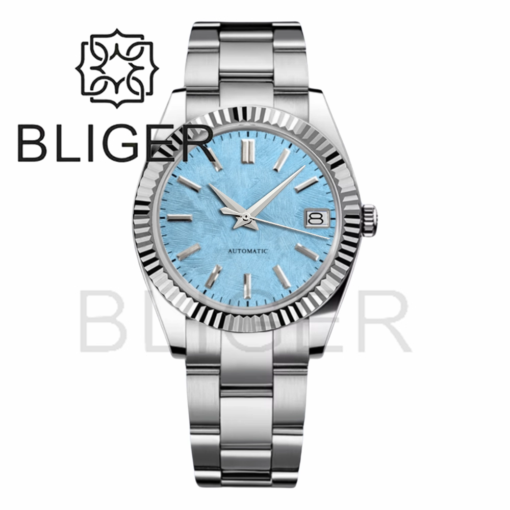 BLIGER 36mm39mm Custom logo Gr - Luxury Watch With Green Dial 评论和价格