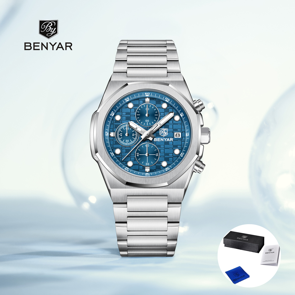 2025 New BENYAR Men's Watches  - Luxury Watch Holder 评论和价格