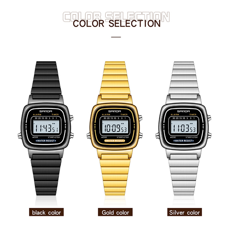 SANDA Women Golden Classic Qua - Luxury Watch Zone 评论和价格