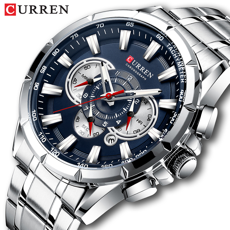 CURREN Wrist Watch Men Waterpr - Luxury Watch Manufacturers 评论和价格