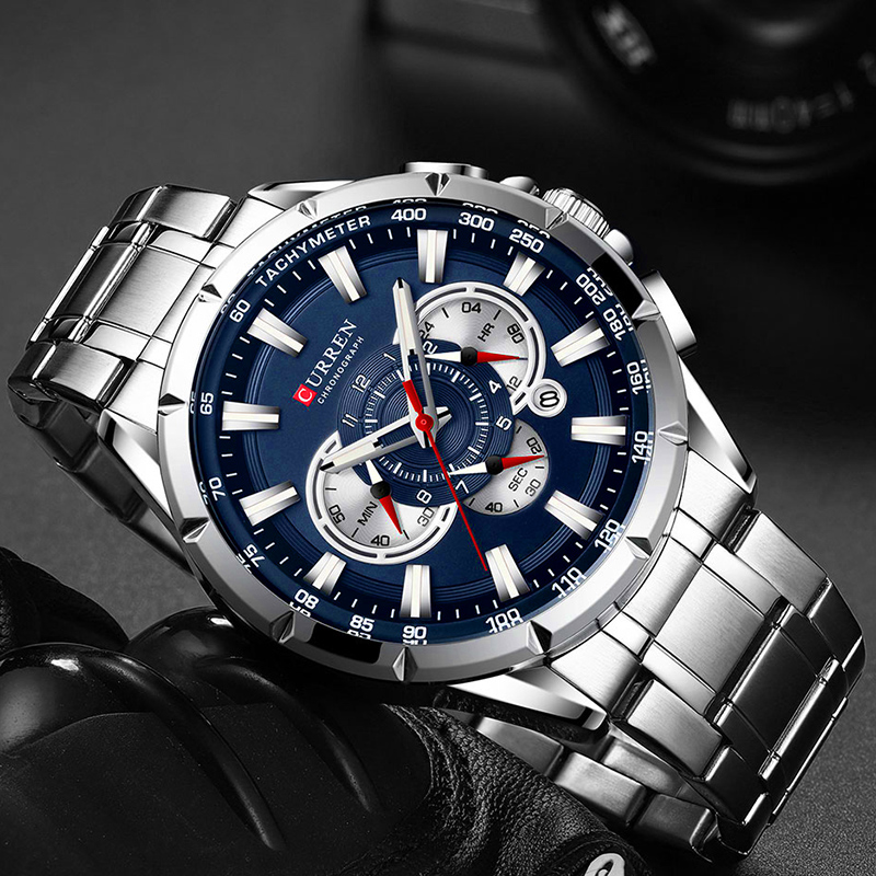 CURREN Wrist Watch Men Waterpr - Luxury Watch Manufacturers 评论和价格
