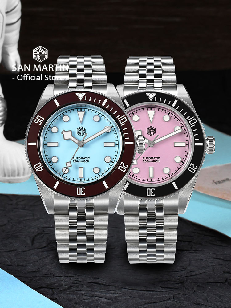 San Martin 40mm Enamel Dial Cl - Cloisonne Enamel Dial 评论和价格