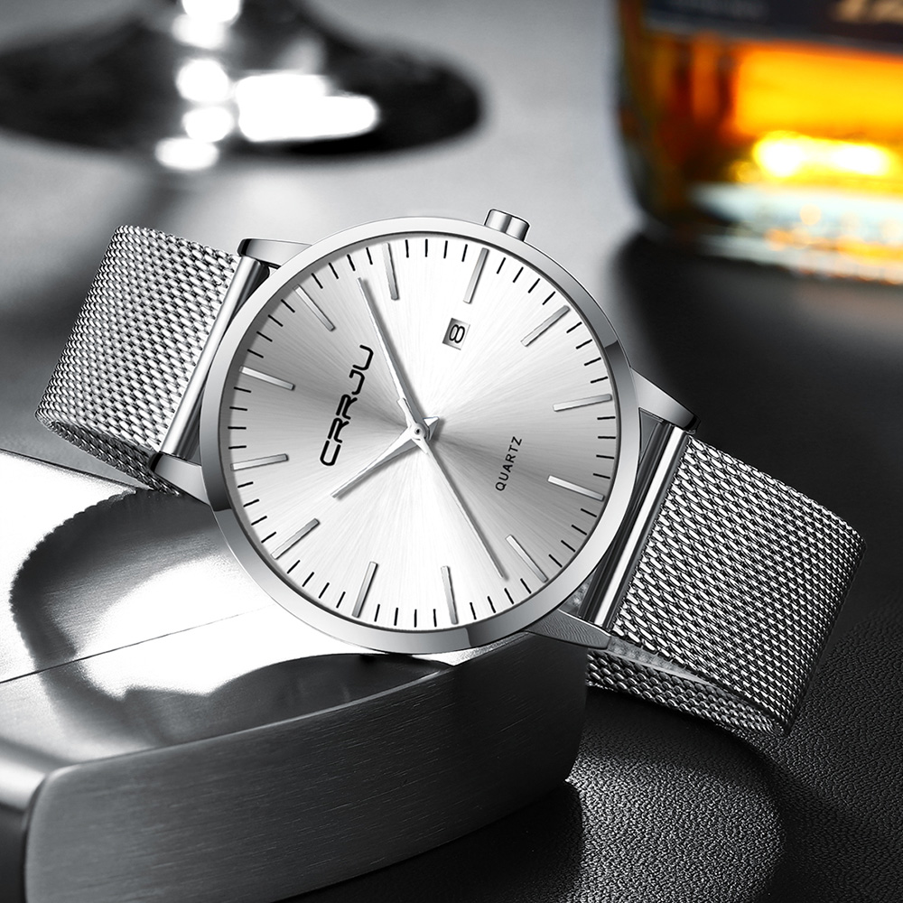 CRRJU New Fashion Mens Watches - Luxury Watch Manufacturers 评论和价格