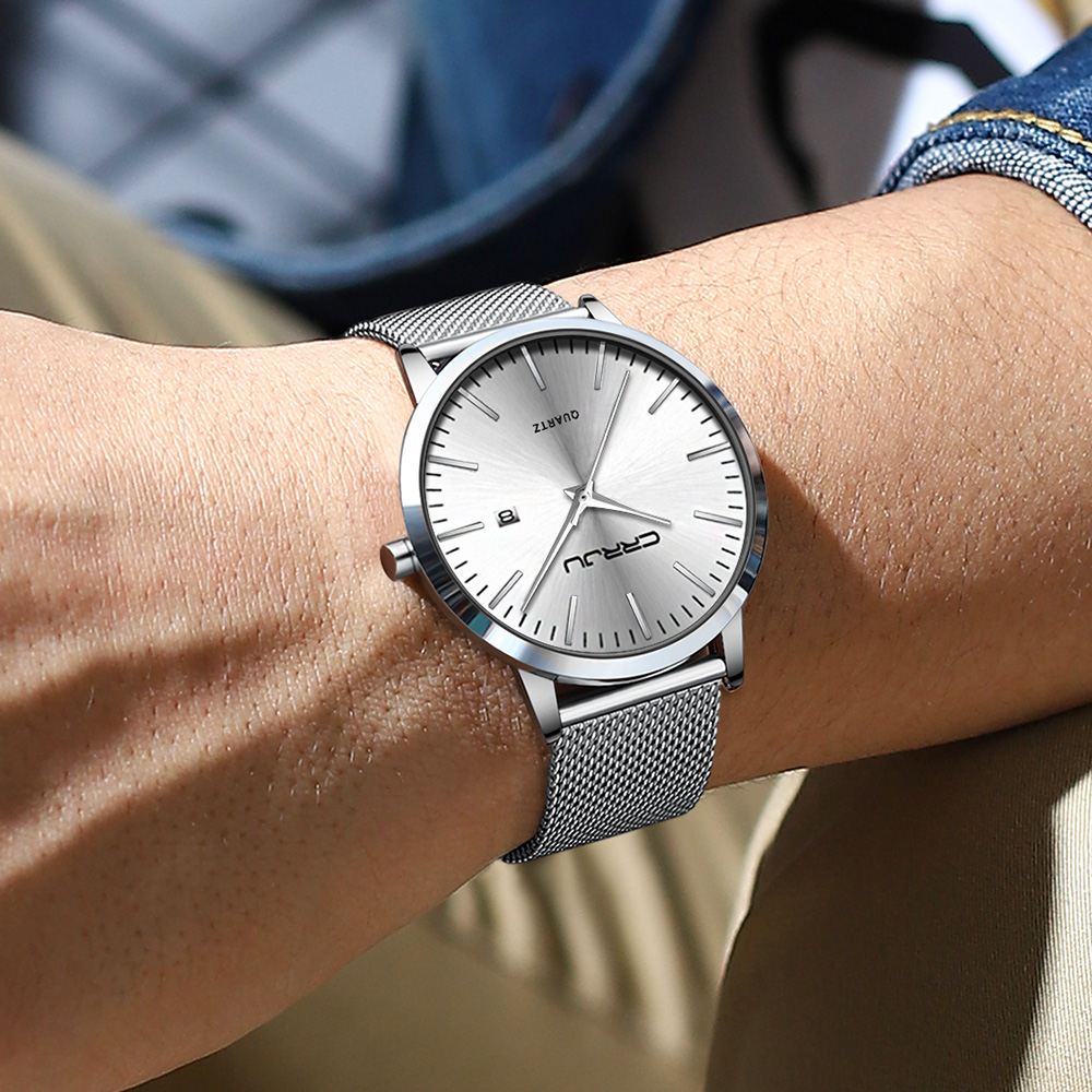 CRRJU New Fashion Mens Watches - Luxury Watch Manufacturers 评论和价格