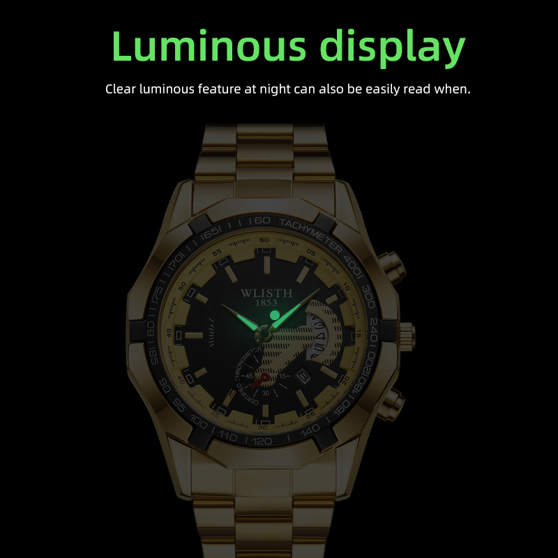 Luxury Brand Man Watch Waterpr - Luxury Watch Manufacturers 评论和价格