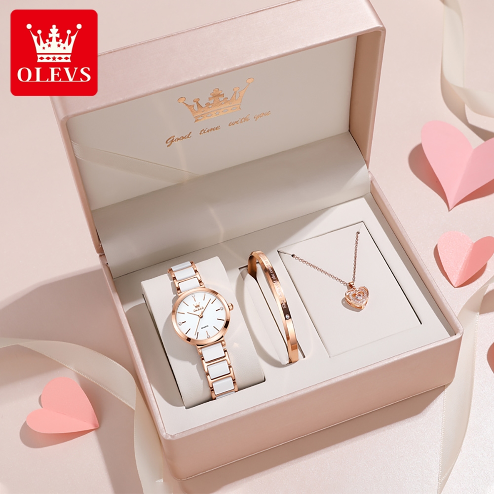 OLEVS Women Watch 5877 Luxury  - Luxury Watch Logos 评论和价格
