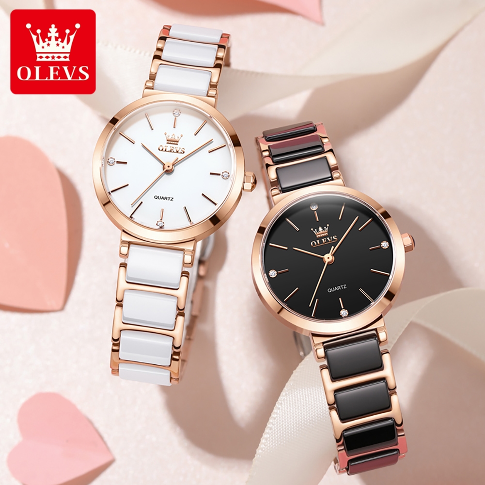 OLEVS Women Watch 5877 Luxury  - Luxury Watch Logos 评论和价格