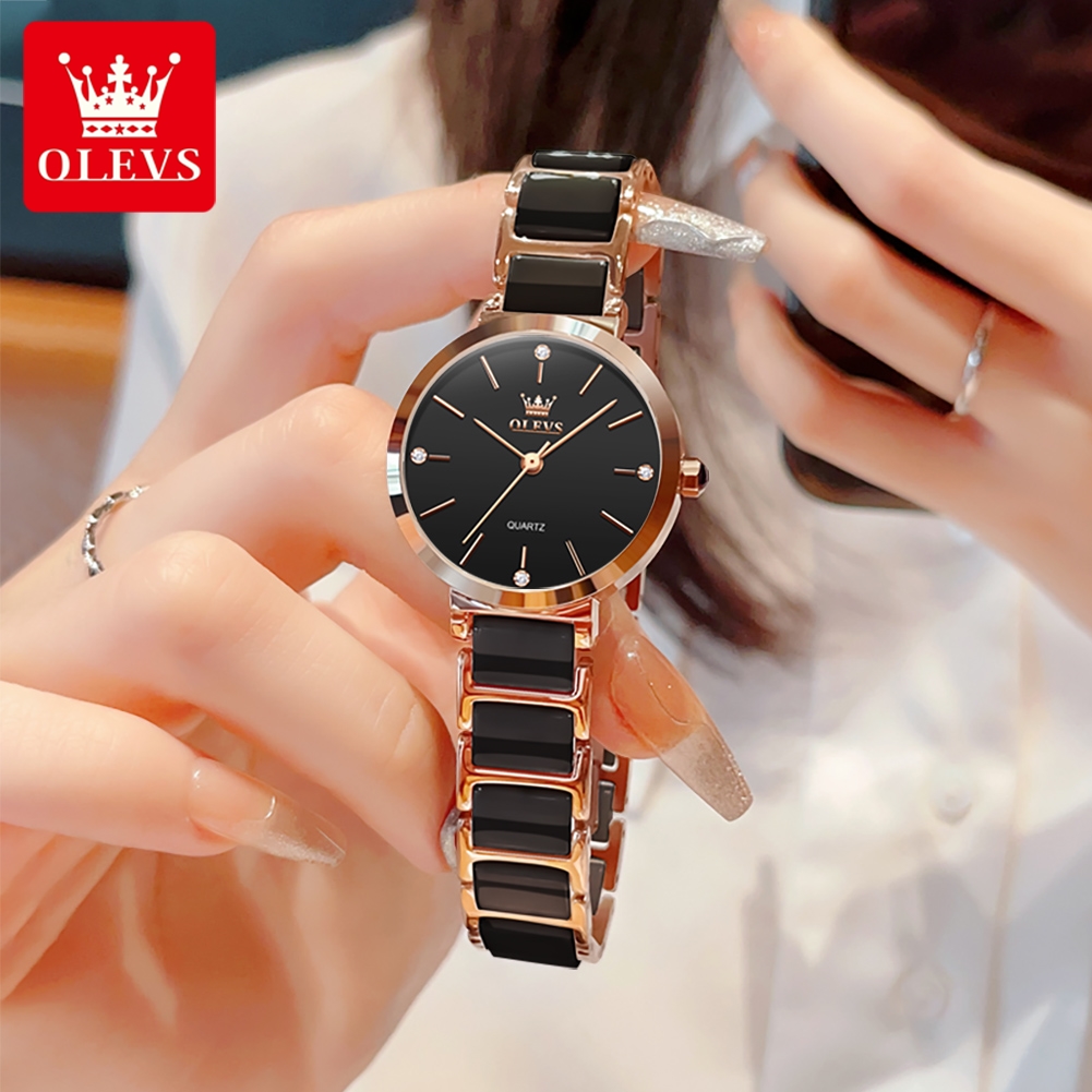 OLEVS Women Watch 5877 Luxury  - Luxury Watch Logos 评论和价格