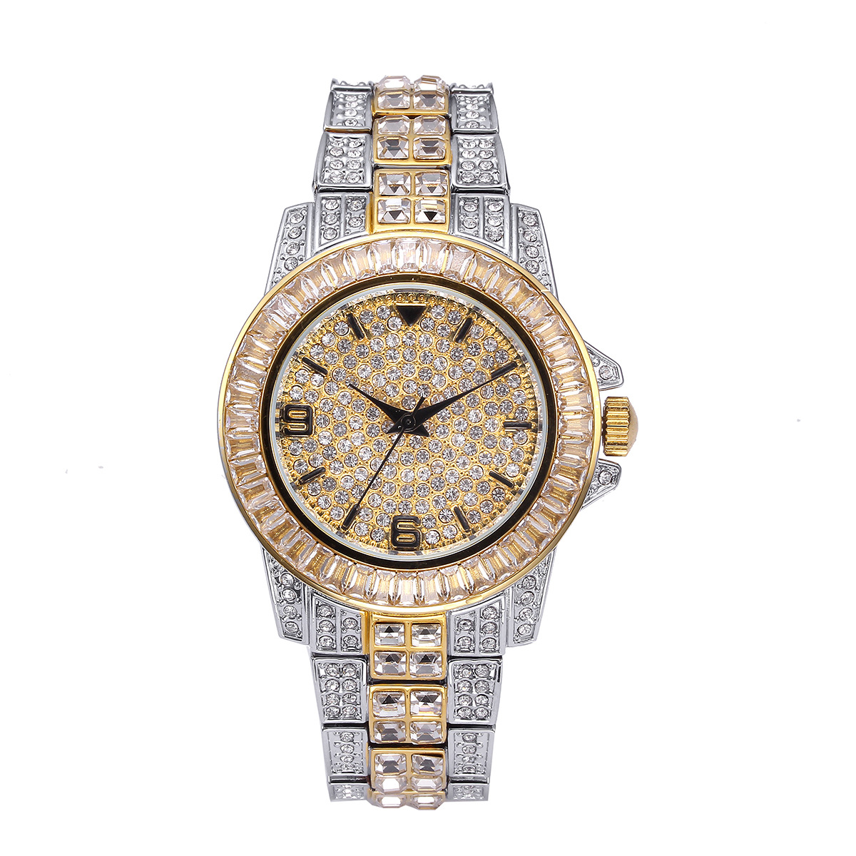 Luxury Full Stone Quartz Watch - Luxury Women'S Watch 评论和价格