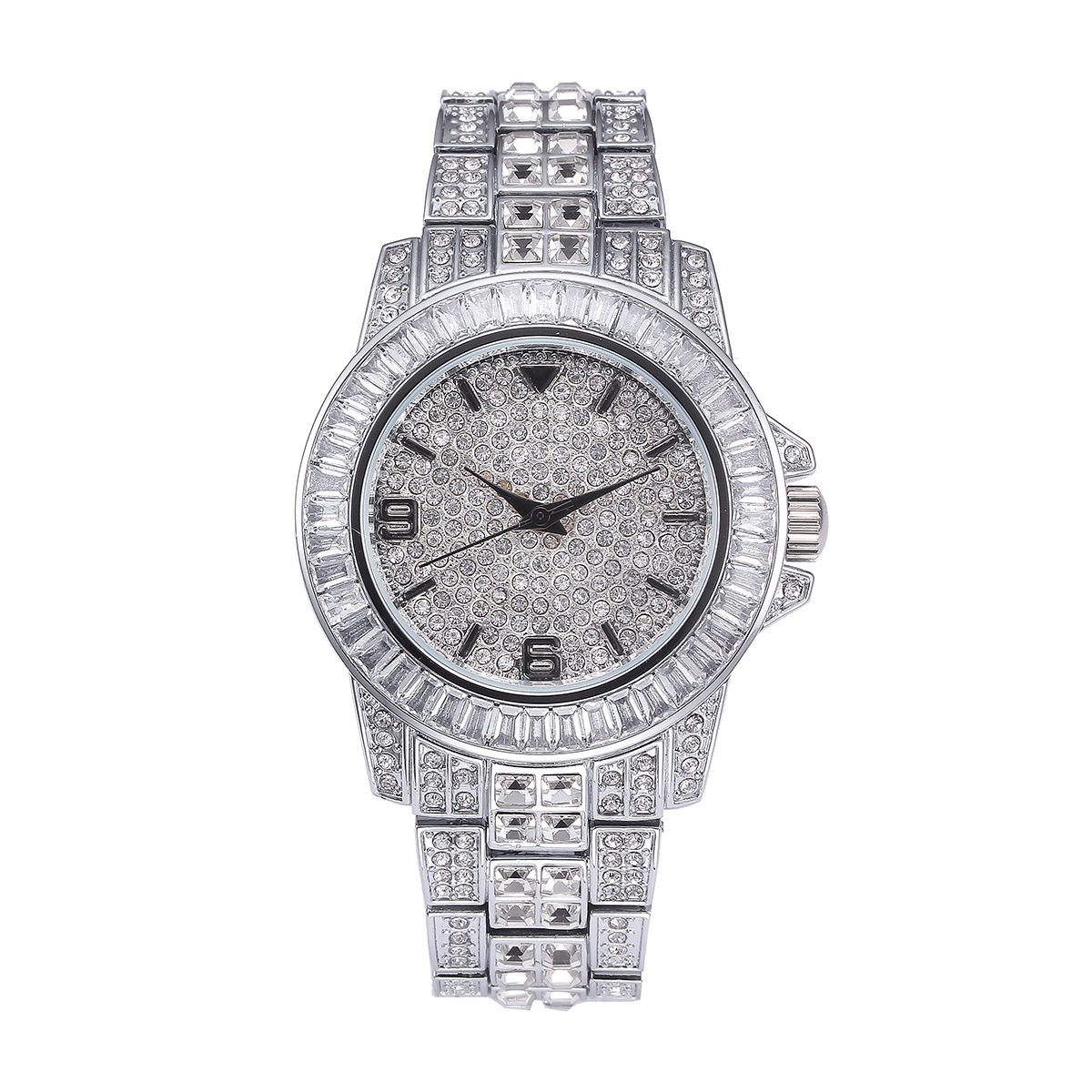 Luxury Full Stone Quartz Watch - Luxury Women'S Watch 评论和价格