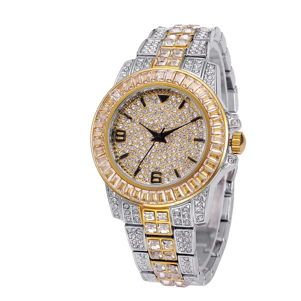 Luxury Full Stone Quartz Watch - Luxury Women'S Watch 评论和价格