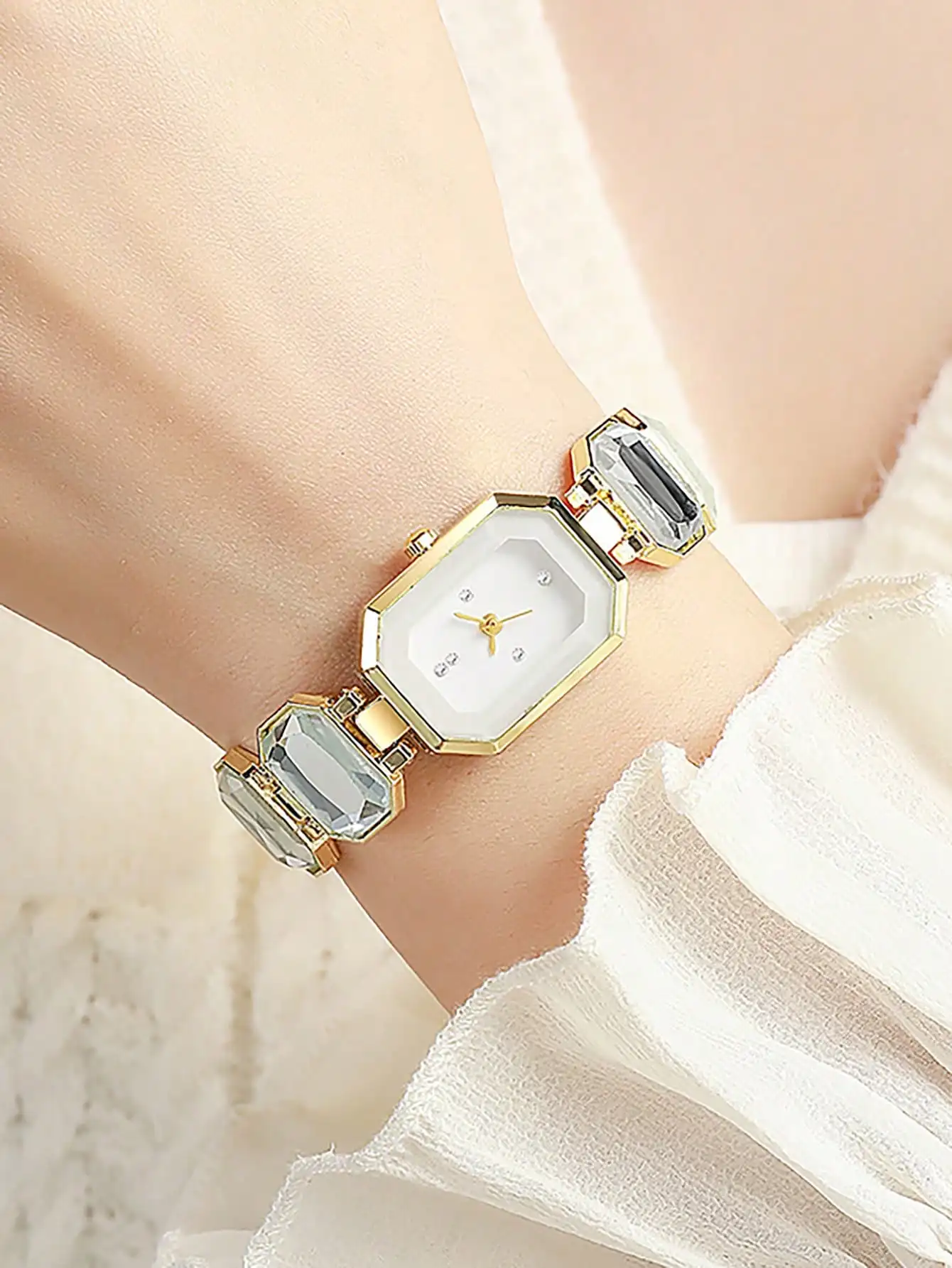 Women Square Watch Luxury Stai - Luxury Watch Diamond 评论和价格