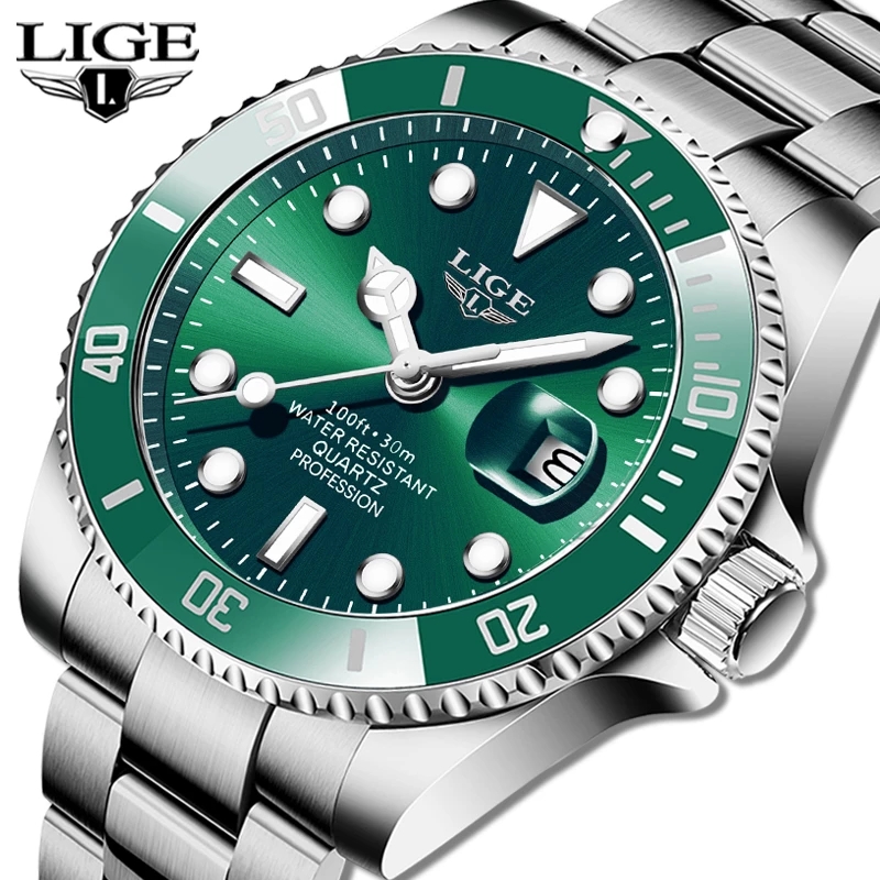 LIGE Top Brand Luxury Fashion  - Luxury Watch Manufacturers 评论和价格