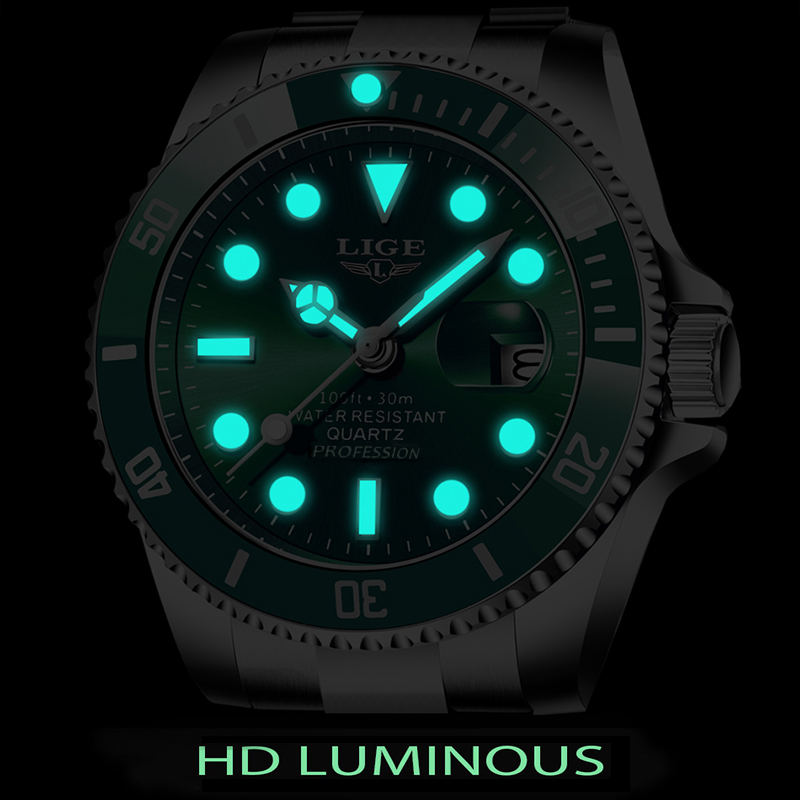 LIGE Top Brand Luxury Fashion  - Luxury Watch Manufacturers 评论和价格