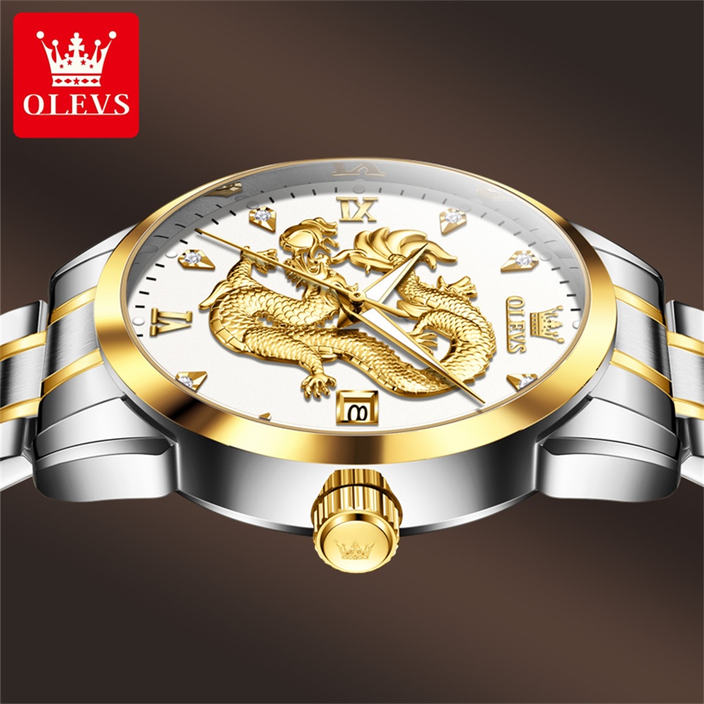 OLEVS Fashion China Loong Drag - Luxury Watch China 评论和价格
