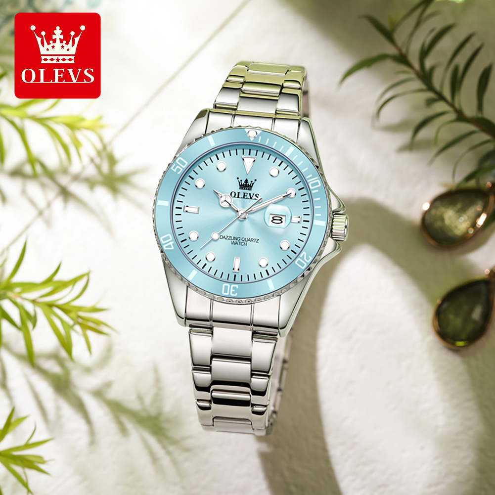 OLEVS Luxury Stainless Steel W - Luxury Watch Logos 评论和价格