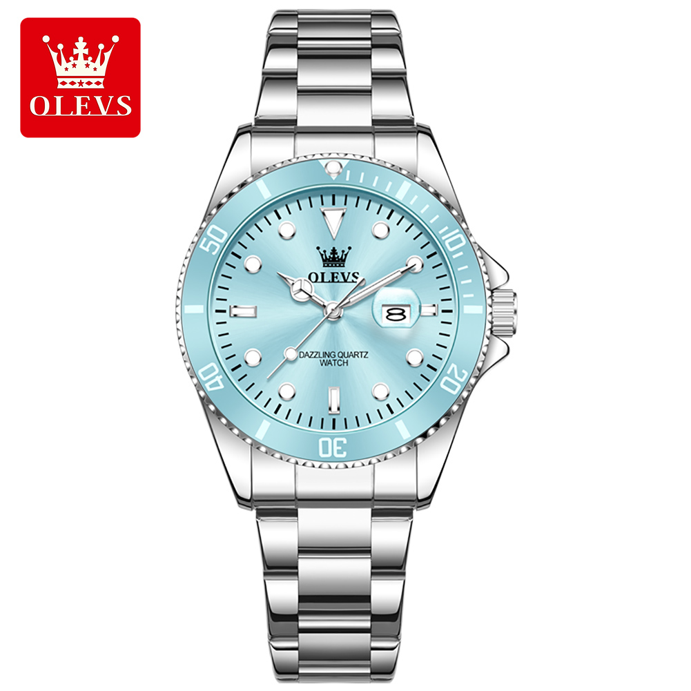 OLEVS Luxury Stainless Steel W - Luxury Watch Logos 评论和价格