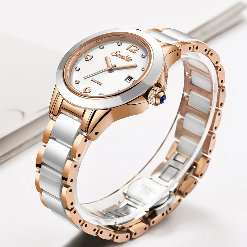 Sunkta Fashion Casual Quartz W - Luxury Women'S Watch 评论和价格