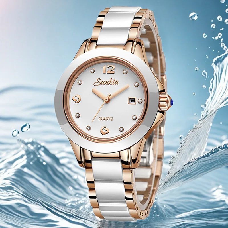 Sunkta Fashion Casual Quartz W - Luxury Women'S Watch 评论和价格