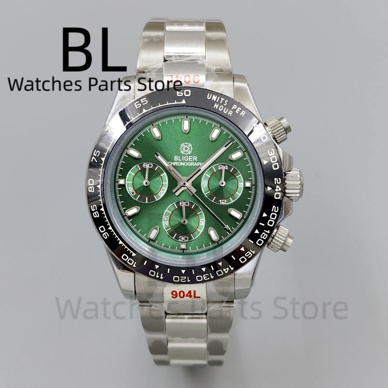 BLIGER 39mm Luxury Green Dial  - Luxury Watch With Green Dial 评论和价格