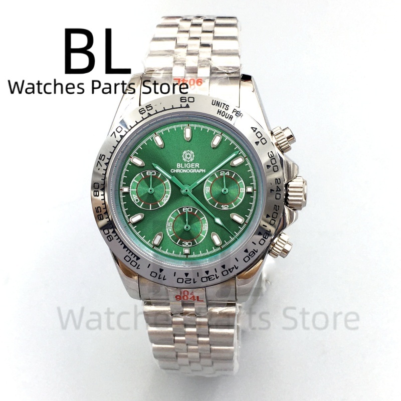 BLIGER 39mm Luxury Green Dial  - Luxury Watch With Green Dial 评论和价格