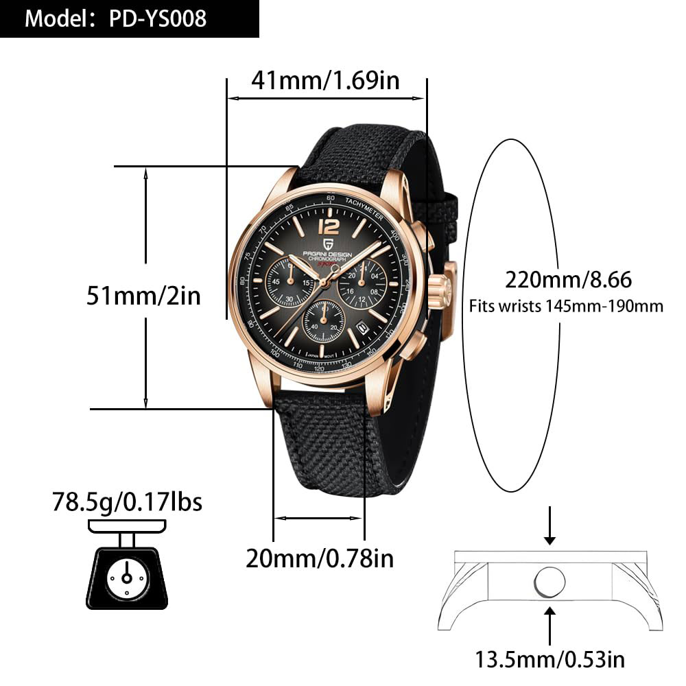 PAGANI DESIGN New Mens Watch 4 - Luxury Watch Manufacturers 评论和价格