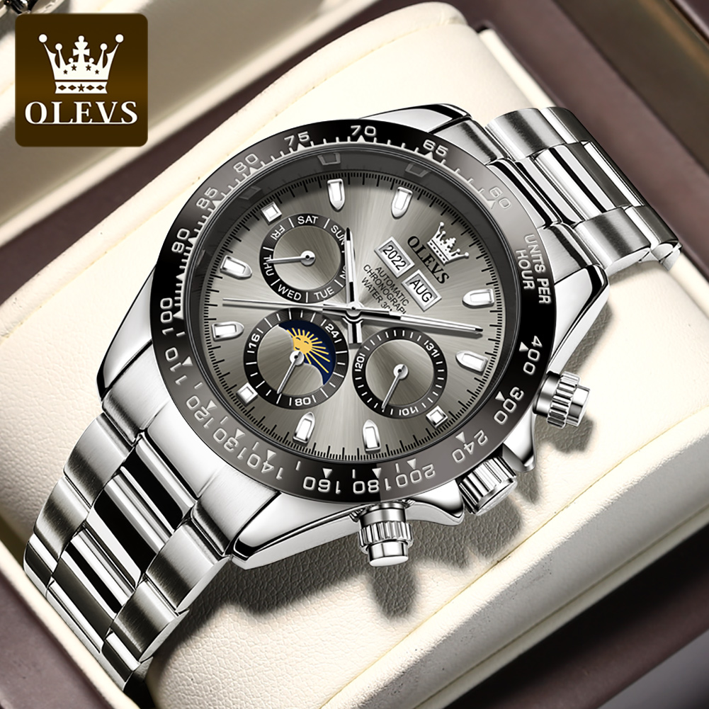 OLEVS 6654 Luxury Mens Watch C - Rolex Watch Datejust 评论和价格