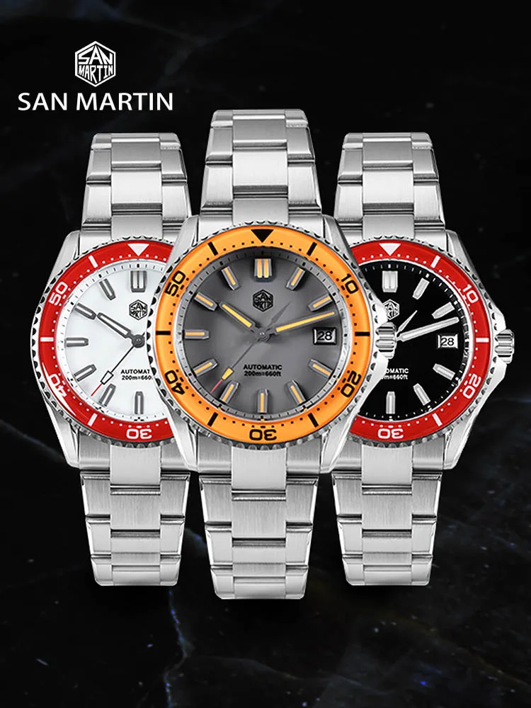 2025 New San Martin 39mm Dive  - Cloisonne Enamel Dial 评论和价格
