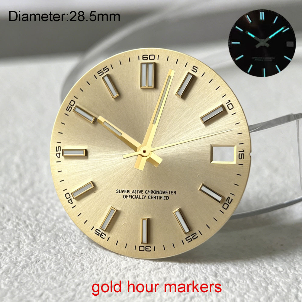 28.5mm S logo nh35 dial olive  - Luxury Watch With Green Dial 评论和价格