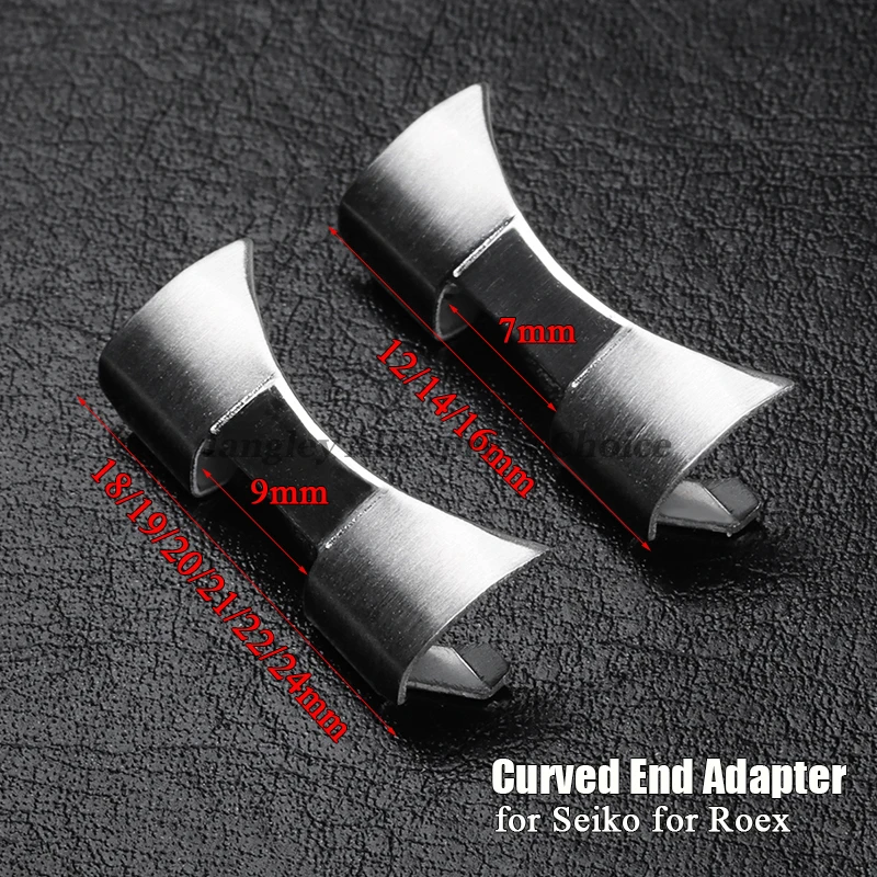 Curved End Link for Seiko SKX0 - Luxury Watch Logos 评论和价格