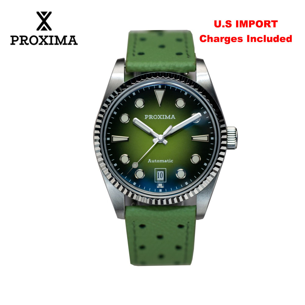 Proxima PX1750 Men Watch 37mm  - Cloisonne Enamel Dial 评论和价格