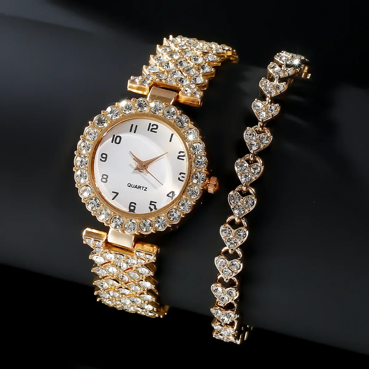 1pcs/2pcs Luxury Fashion Women - Luxury Watch Kit 评论和价格