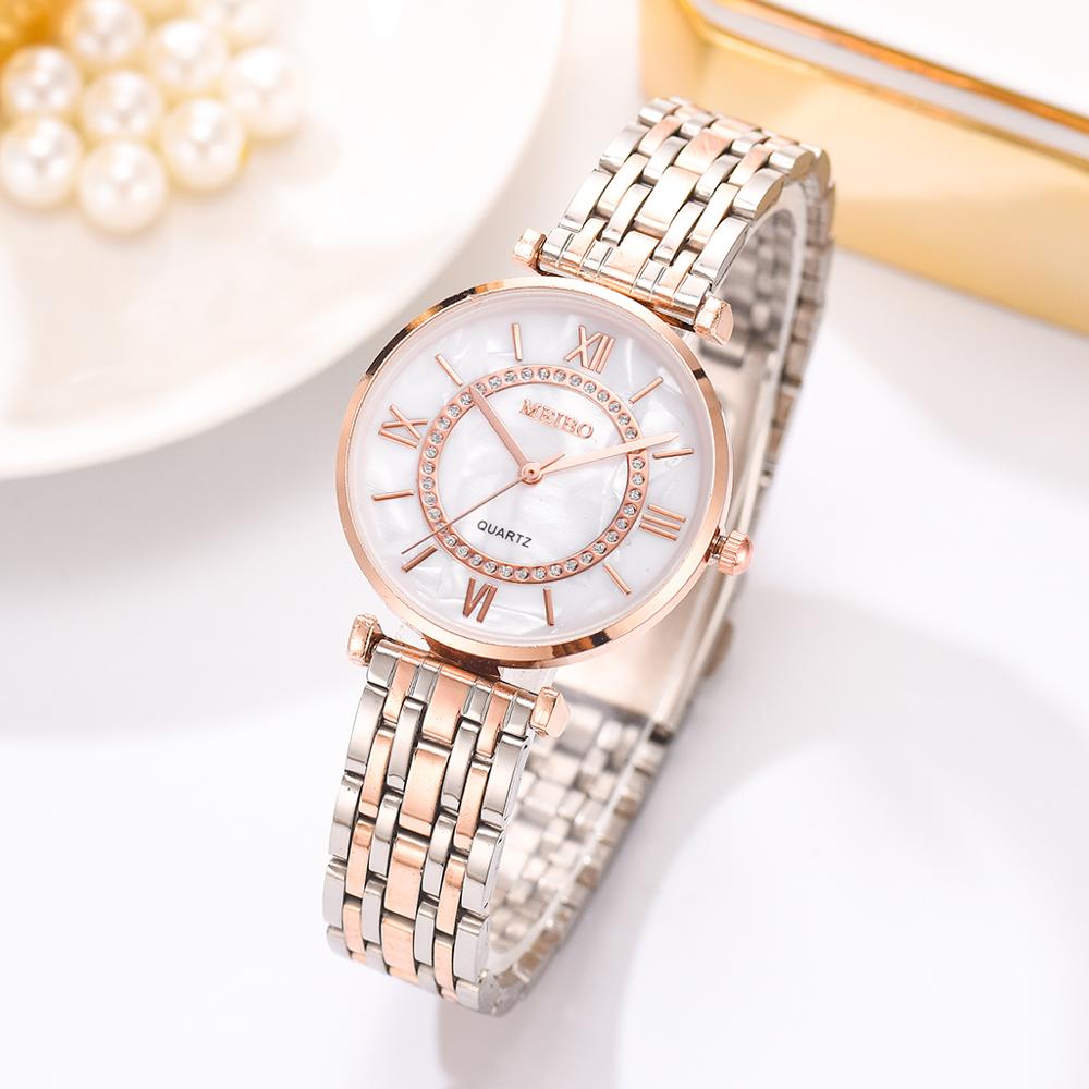 Luxury Crystal Women Bracelet  - Luxury Watch Diamond 评论和价格