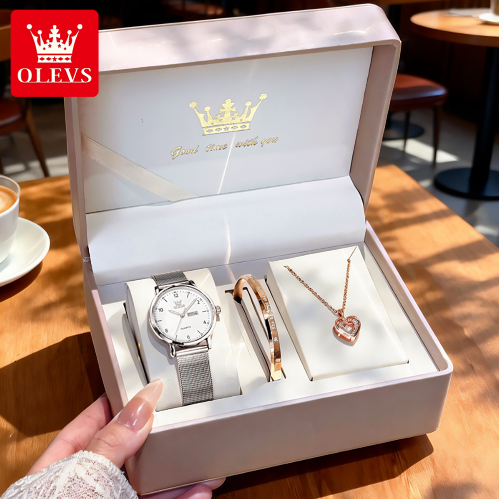 OLEVS 2996 Women Watches Origi - Luxury Watch Logos 评论和价格