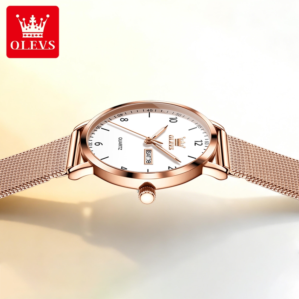 OLEVS 2996 Women Watches Origi - Luxury Watch Logos 评论和价格