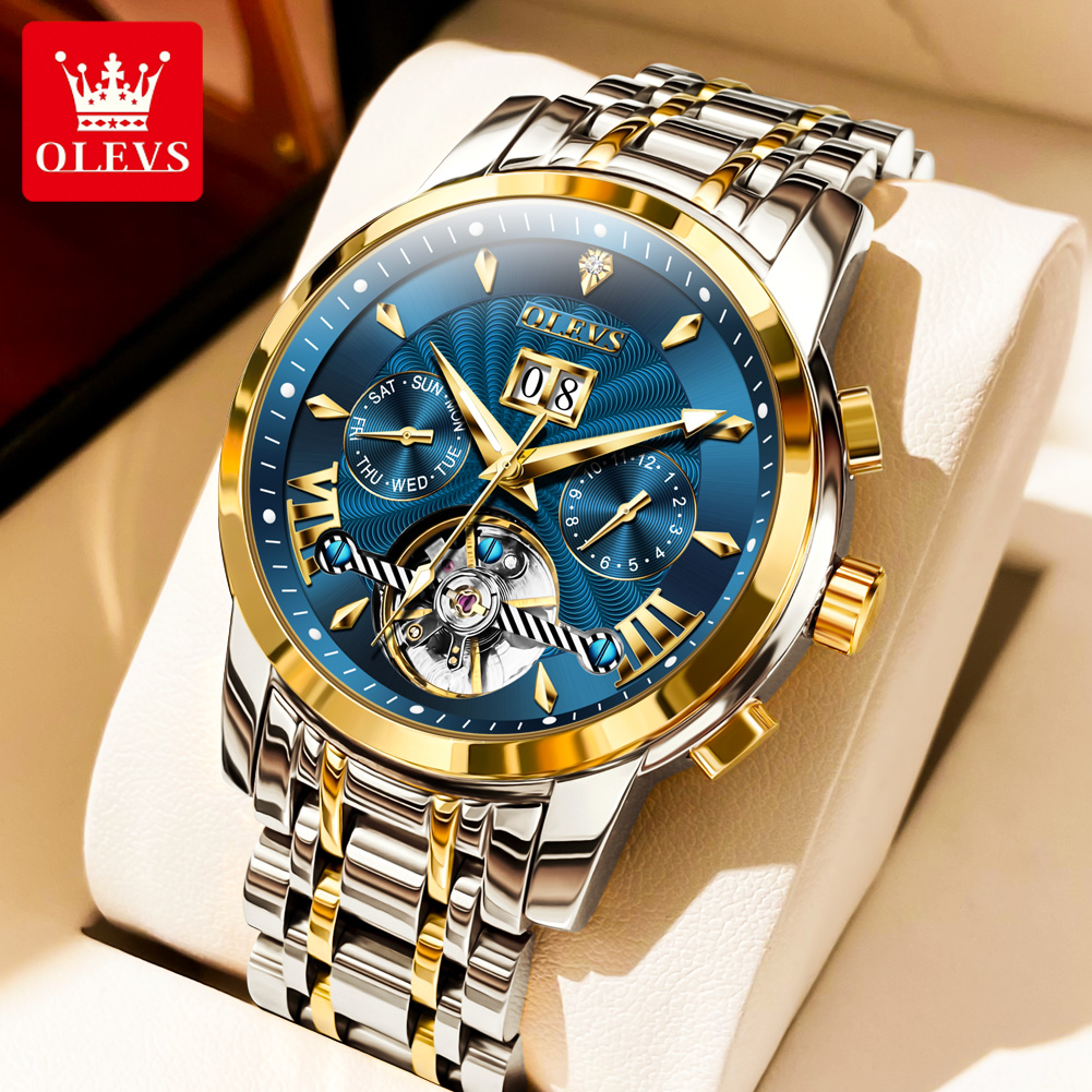 OLEVS 9965 Mens Watch Classic  - Rolex Watch Datejust 评论和价格