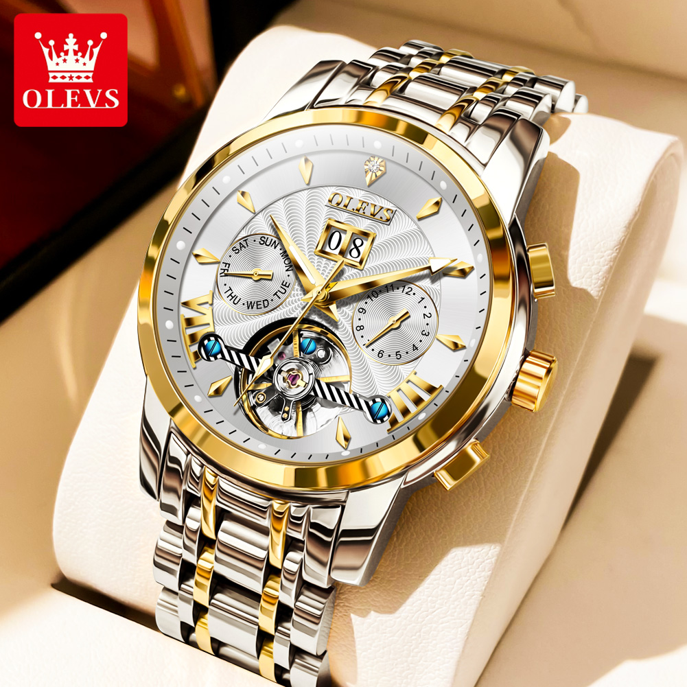 OLEVS 9965 Mens Watch Classic  - Rolex Watch Datejust 评论和价格