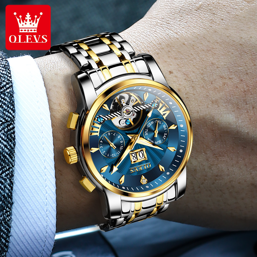 OLEVS 9965 Mens Watch Classic  - Rolex Watch Datejust 评论和价格