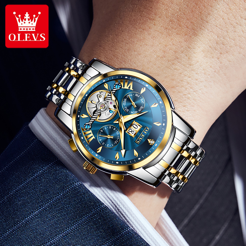 OLEVS 9965 Mens Watch Classic  - Rolex Watch Datejust 评论和价格