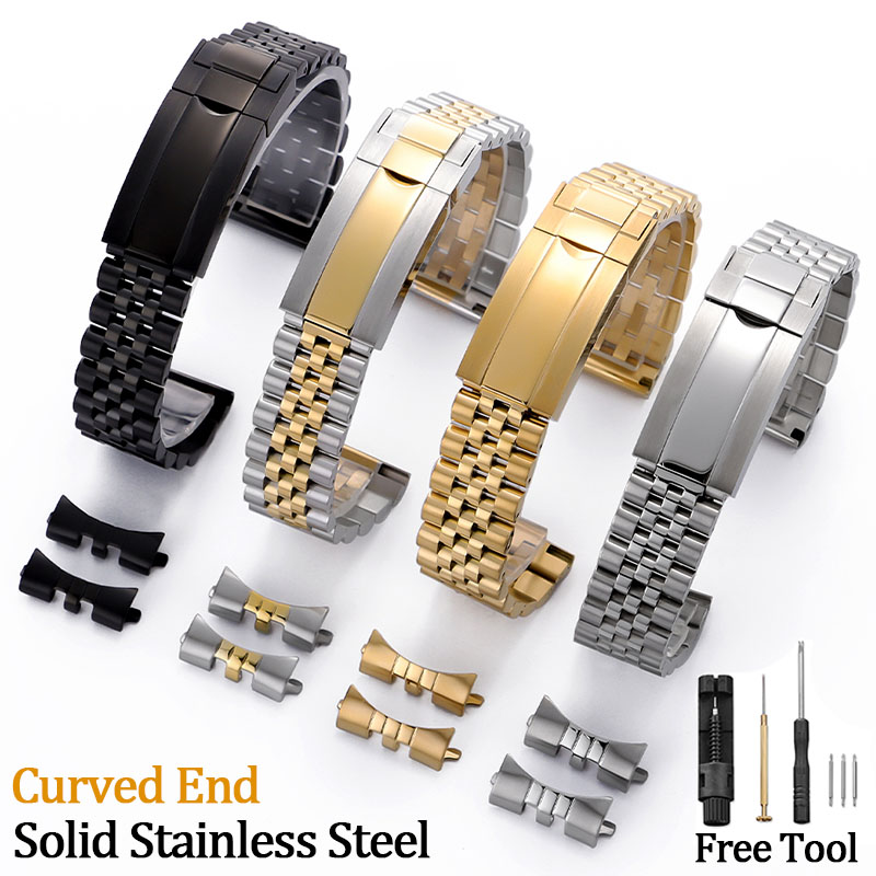 Premium Curved End Watch Strap - Luxury Watch Jaeger Lecoultre 评论和价格