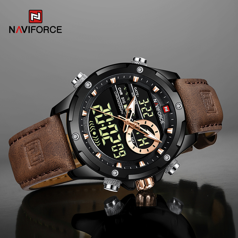 New NAVIFORCE Men Watches Quar - Luxury Watch Zone 评论和价格
