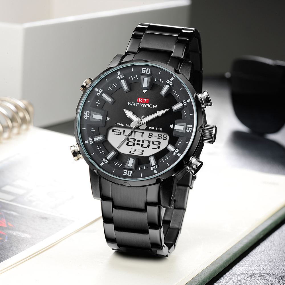 KAT-WACH Luxury Men's Quartz D - Luxury Watch Zone 评论和价格